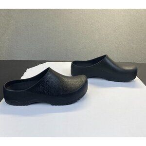 Birkenstock Profi Birki Clogs Womens 8 Black Professional Shoes Germany,Comfort